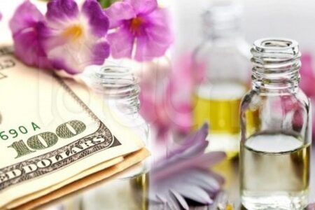 essential oils and money