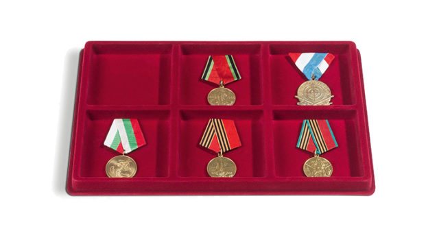 Storage of orders and medals