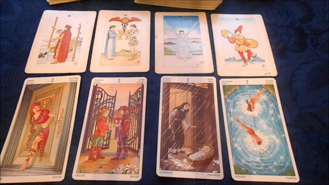 Tarot card, Two of Wands: meanings