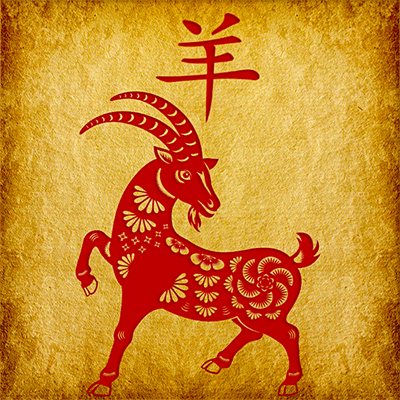 Коза, Китайский зодиак