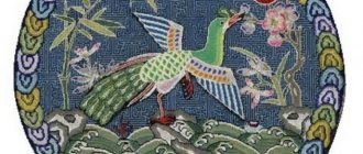 Павлин — герб китайской императорской династии Мин