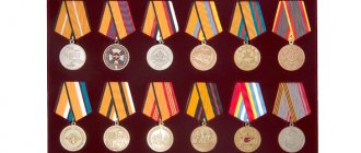 Планшет для орденов и медалей