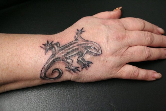Perhaps, if you gesture with your hand with such a tattoo, the public’s attention will be guaranteed