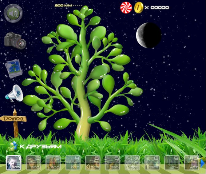скриншот игры денежное дерево