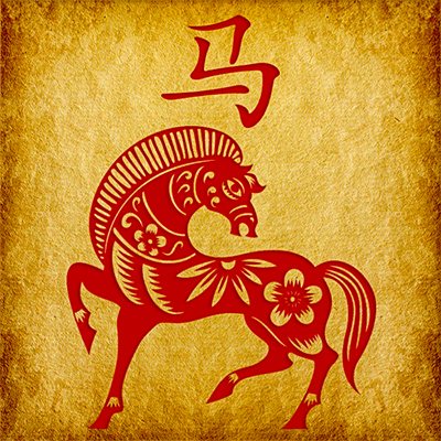 Знак Лошади китайского зодиака